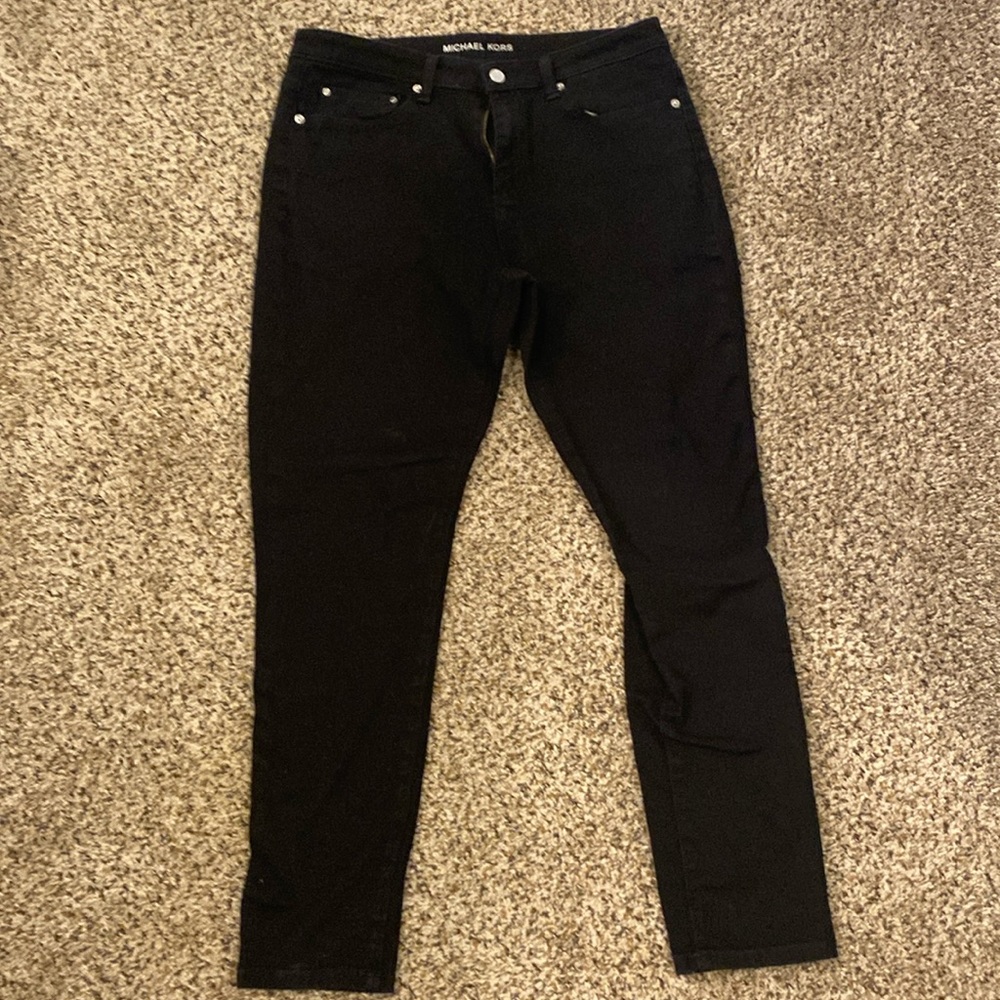 Michael Kors Black Selma Skinny Jeans